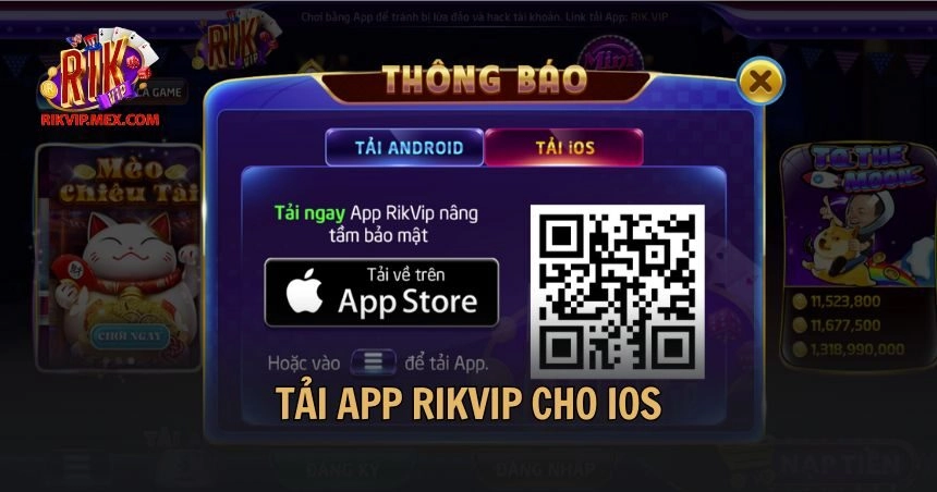 Tải App ngay trên hệ điều hành iOS